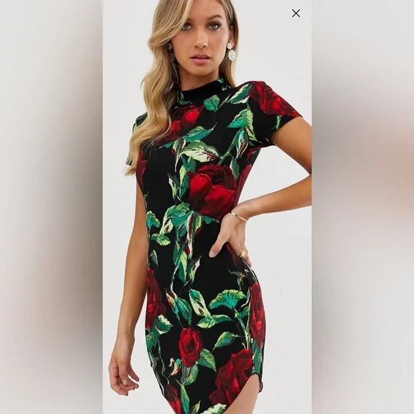ASOS | Dresses | Asos Ax Paris Curved Hem Bodycon Mini Dress | Poshmark ASOS | Dresses | Asos Ax Paris Curved Hem Bodycon Mini Dress | Poshmark